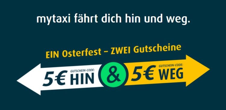 mytaxi Gutschein-Doppel_ HIN und WEG