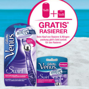 Gillette Venus Rasierer gratis testen