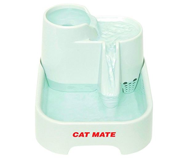 Trinkbrunnen für Katzen & Hunde PetMate 80850 Cat Mate für 17,95