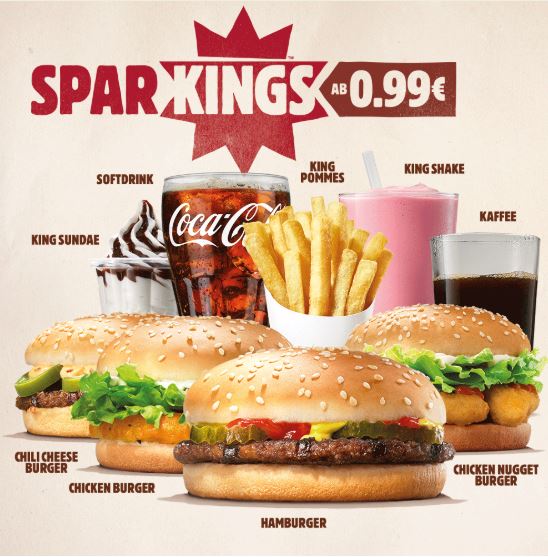 Sparen bei Burger King 🍔 Aktuelle Aktionen und Coupons