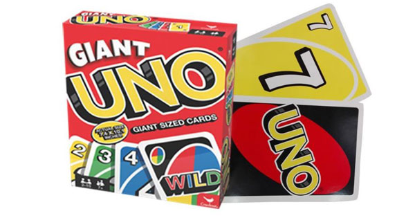 Giant uno rules