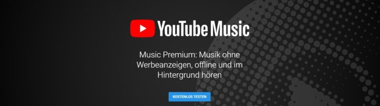 YouTube Music testen