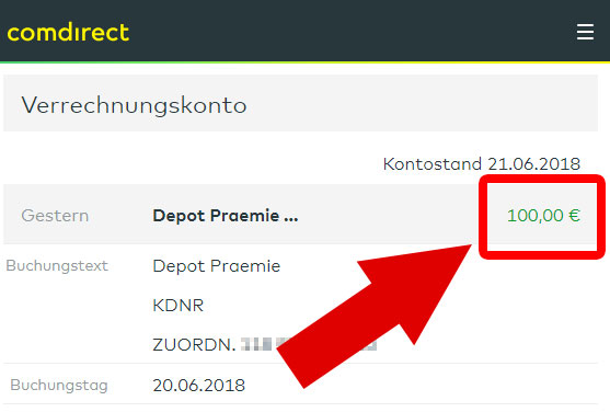 170 Bonus Fur Kostenloses Comdirect Depot Schufafrei