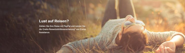 Reiserücktrittsversicherung PayPal