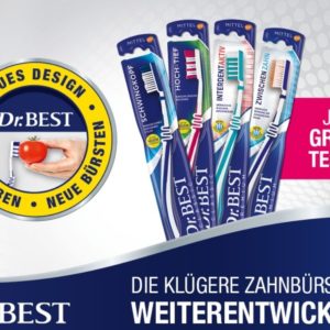 Dr. BEST Zahnbürste gratis testen