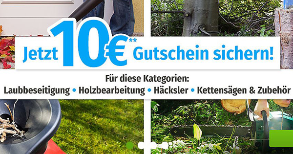 10 Gutschein Auf Die Kategorien Laub Bei Gartenxxl