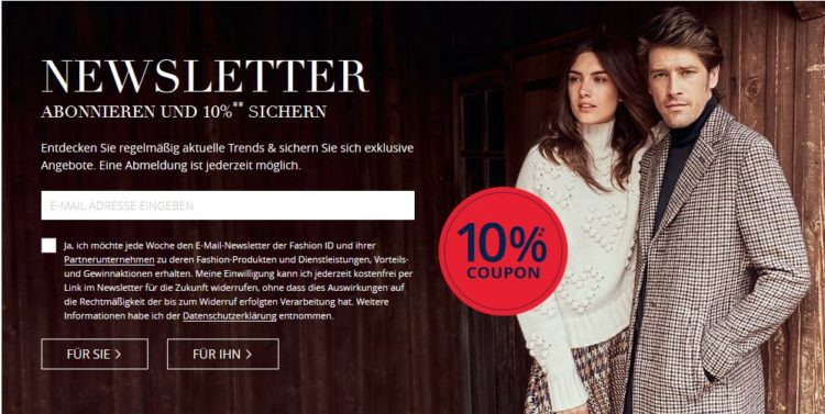 Peek Cloppenburg Gutscheine Januar 21