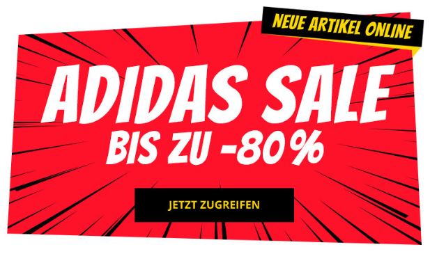 adidas: Bis zu 80% Rabatt bei SportSpar, z.B. EQT Sneaker ab adidas: Bis zu 80% Rabatt bei SportSpar, z.B. EQT Sneaker ab