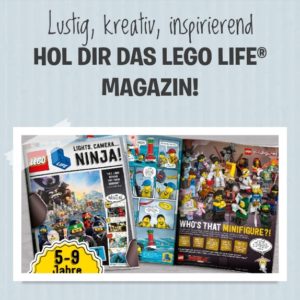 GRATIS LEGO® Life Magazin für Kinder (5-9 Jahre)