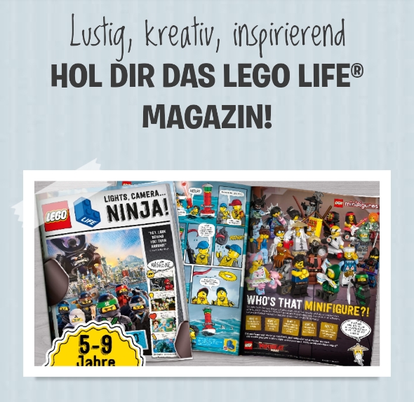 GRATIS LEGO® Life Magazin für Kinder (5-9 Jahre)