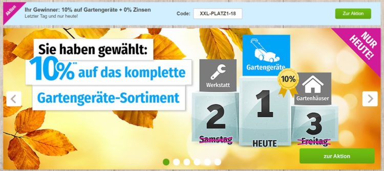 10 Gartenxxl Gutschein Auf Alles Auch Auf Sale Ware
