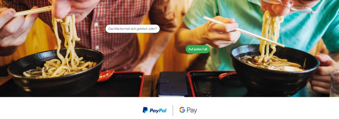 Google Pay und PayPal