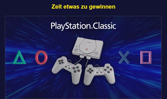 PlayStation Classic gewinnen