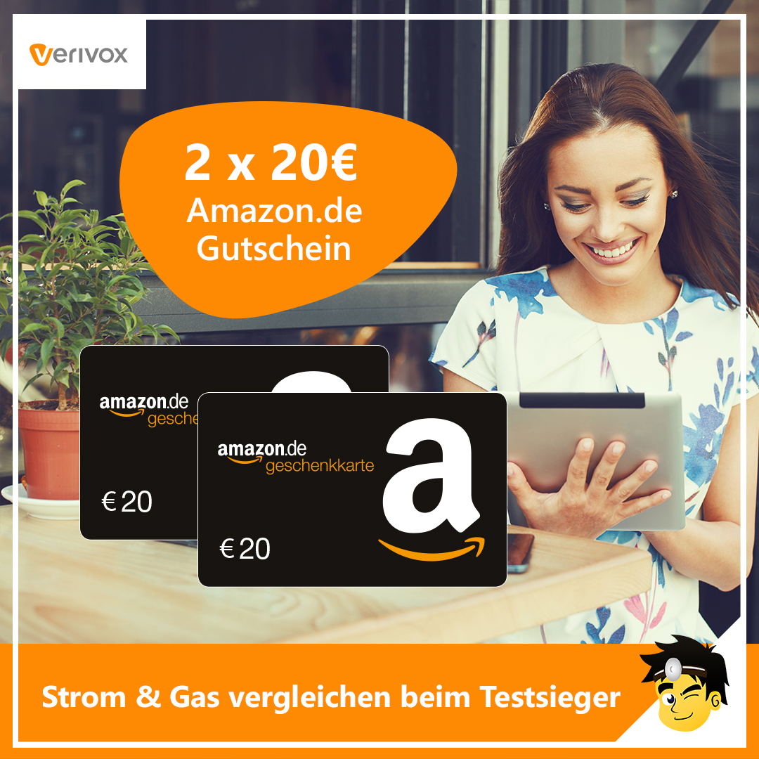 Verivox 2x Amazon Gutschein Fur Strom Und Gas