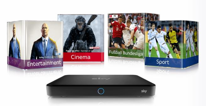 Sky Q Receiver und € 20 Bonus Sky Abo inkl Premium HD mit 12 Monaten Laufzeit