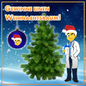 Instagram Gewinnspiel: Weihnachtsbaum mit 3 DealDoktor-Kugeln gewinnen