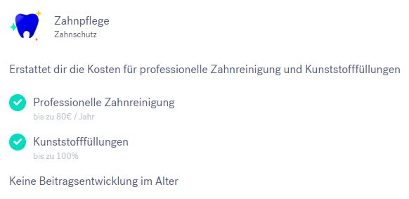 Getsafe Zahnzusatzversicherung Fur 5 90 Monat