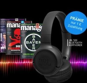 JBL Tune500 Kopfhörer für nur 20,90€ (statt 45€) dank manager magazin