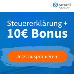 Steuererklärung machen + durchschnittlich 1.069€ zurückholen + 10€ Amazon.de Gutschein