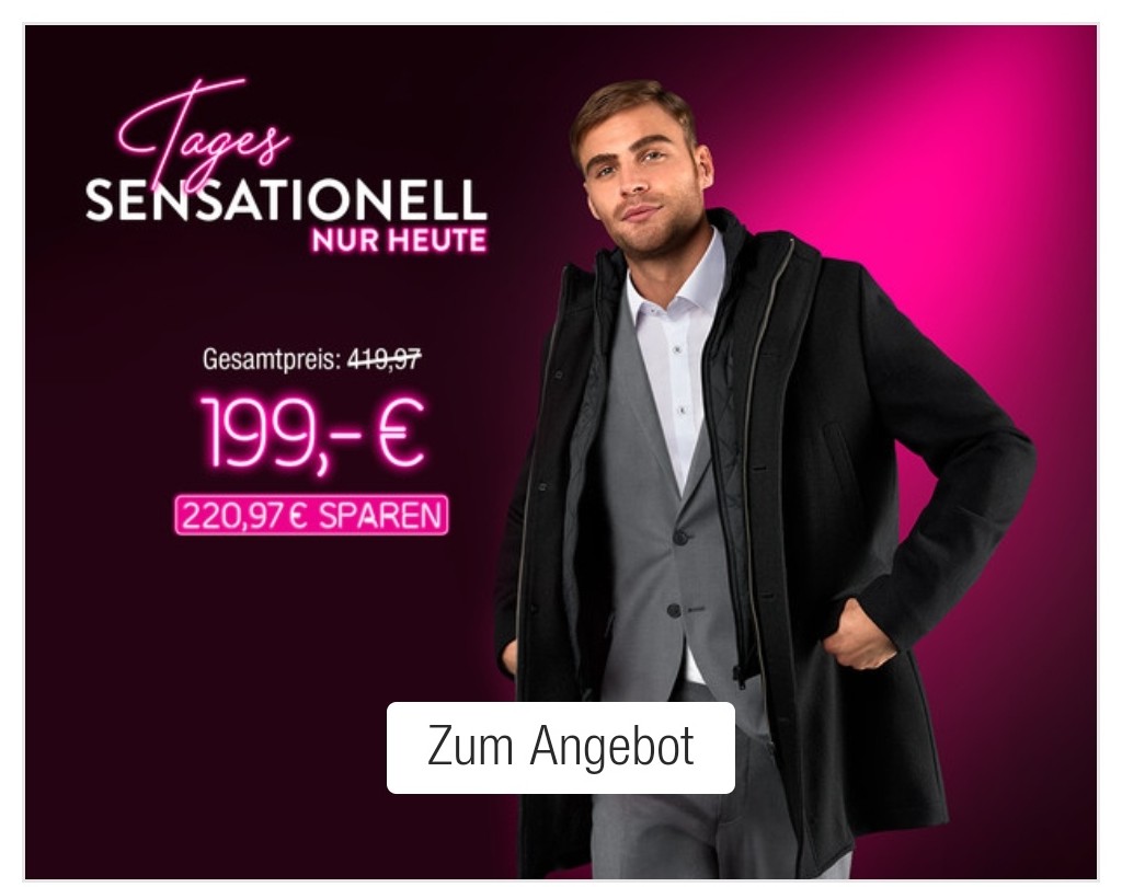 Kaufhof Sets Für IhnBeim Tagesdeal Galeria Eines Bei Kauf vmNnw80