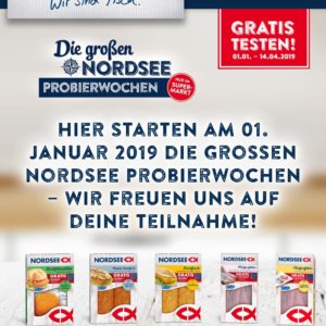 Die großen NORDSEE Probierwochen - gratis testen