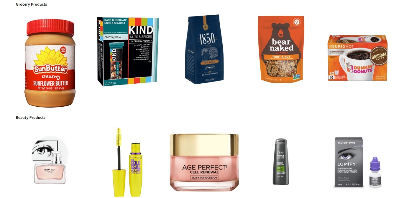 Amazon Produktproben Beispiele
