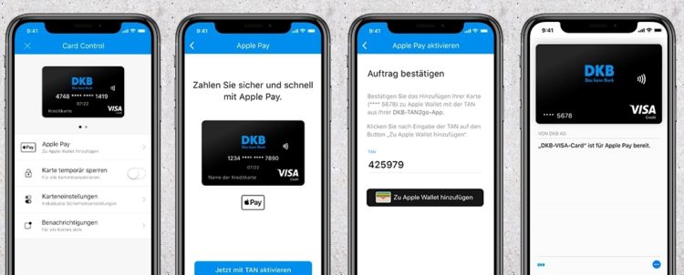 DKB Apple Pay Karte hinzufuegen