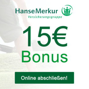 HanseMerkur Privathaftpflichtversicherung + 15€ Amazon.de/BestChoice Gutschein