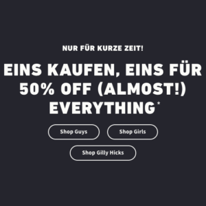 HOLLISTER - 50% Rabatt auf den 2. Style