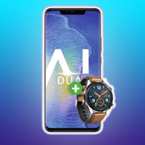 Huawei Mate 20 Pro + Huawei Watch GT für 49€ + Alles-Flat + 8GB für 29,99€/Monat (Vodafone-Netz)