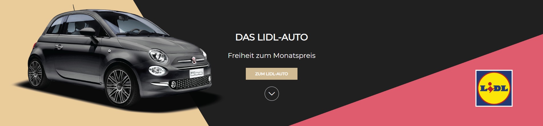 Fiat 500 Pop Star I Das Lidl Auto Vehiculum