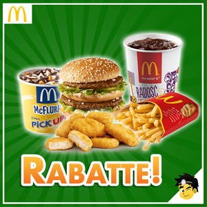 🍔🍟 McDonald's-Coupons, z.B. 2 für 1 Aktion beim McChicken Classic