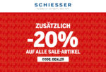 Schiesser: 50% Sale + 20% Extra-Gutschein auf alle Sale-Artikel