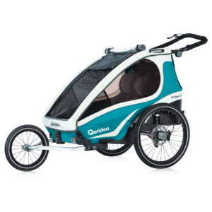 Kinderfahrradanhänger Qeridoo Kidgoo 2 (2019) für 418€ (statt 468€)