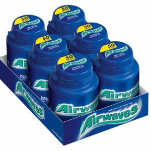 *1,34€ pro Dose!* 6x Airwaves Menthol &amp; Eucalyptus // Cool Cassis für 8,04€