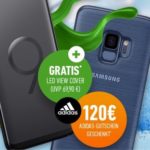 Blau (o2): Alles-Flat + 5GB LTE für 19,99€/Monat + Samsung Galaxy S9 für 59€ + Original View Cover + 120€ adidas-Gutschein (u.v.m.)