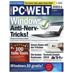 4 Ausgaben PC WELT Plus für 23,10€ + 20€ Amazon.de-Gutschein*
