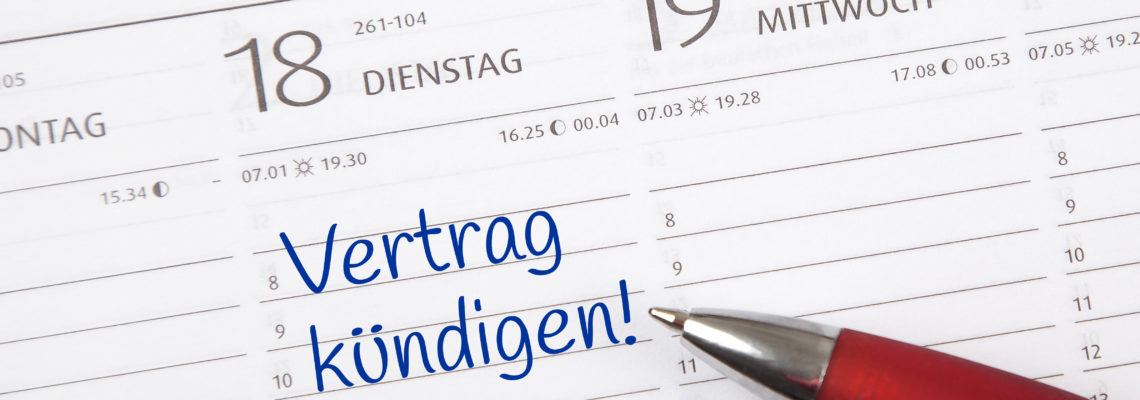 Vertrag-kuendigen
