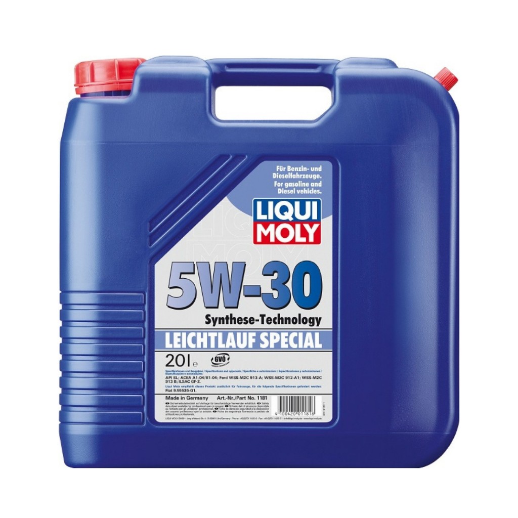 Preisfehler? LIQUI MOLY Leichtlauf Special 5W-30 (20 Liter) für 14,56 ...