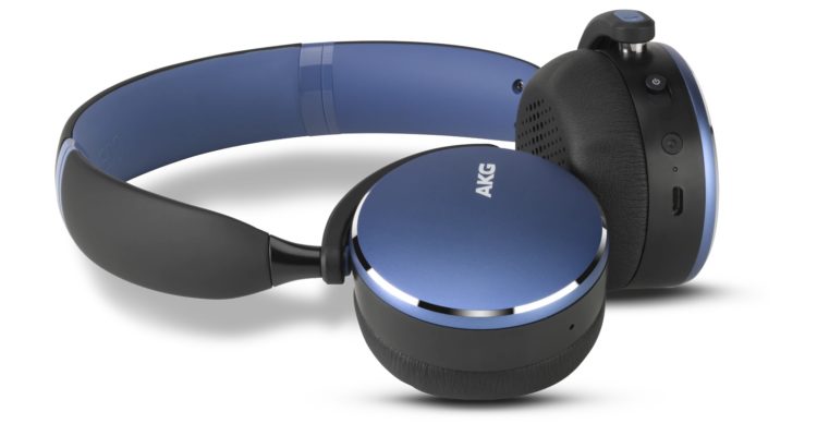 AKG Y500 Kopfhörer Blau
