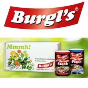 Burgl's Testpaket GRATIS mit Suppen, Soßen, Würzen & mehr