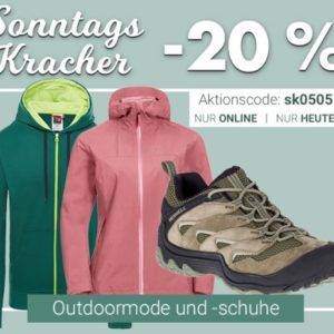 Nur heute bei Karstadt: 20% Rabatt bei den Sonntagskrachern mit Gutschein sk0505