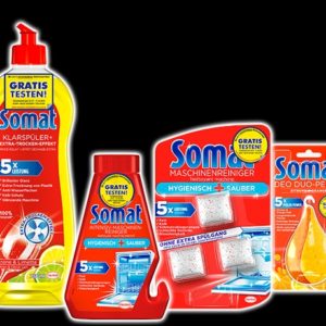 100% Cashback auf 3 verschiedene Somat Zusatzprodukte (GzG)