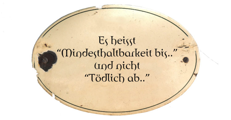 Mindesthaltbarkeit