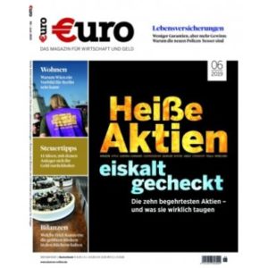Jahresabo "Euro" für 106,80€ + 100€ Verrechnungsscheck