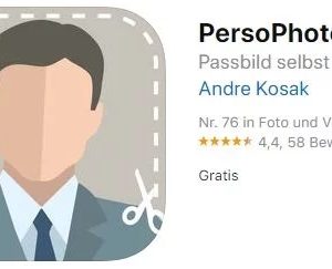 iOS App gratis: PersoPhoto Passbilder günstig und selber machen[iTunes]