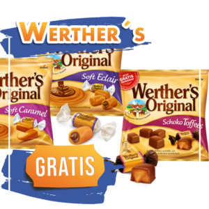 🍬 2x Werther's GRATIS testen:  Werther's Original kaufen & Geld zurück bekommen