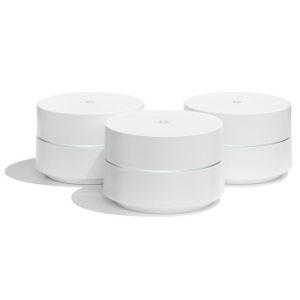 Google Wifi Router (WLAN Mesh System, 3er Pack) für 118,99€ (statt 166€)