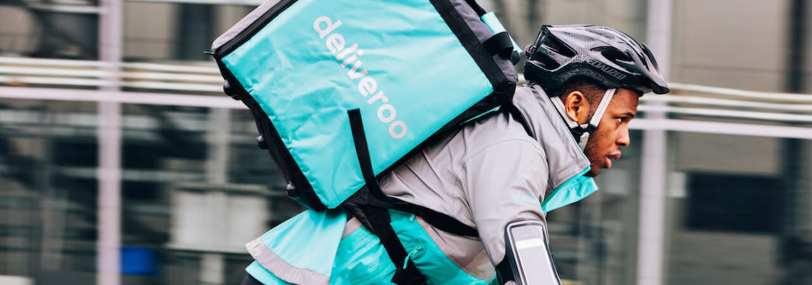 Deliveroo Fahrer