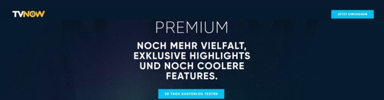 TVNOW Premium kostenlos